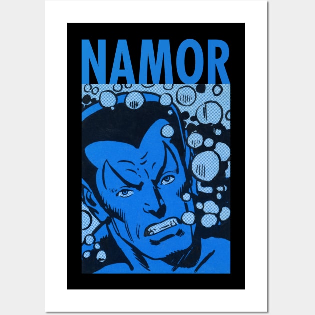 Defender: Namor Wall Art by HustlerofCultures